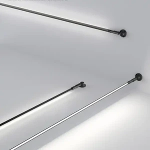 Up and Down Wall Led Strip Skyline Lighting 360 Rotation Cuttable Steel LED Strip Light LED Skyline Linear Light