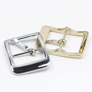 Wholesale Customized Fashionable Metal Pin Buckles Bow Back Curved Pin Clasp Buckle Belt Pin Buckles for Bags
