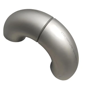 304 316 316L Polished Welded 180 Degree Elbow Stainless Steel Pipe Fittings Elbow