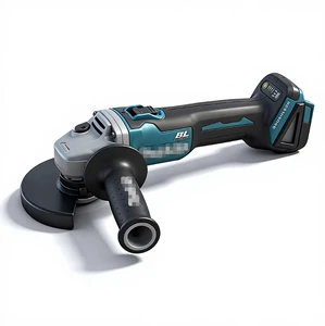 Efficient DGA404 Brushless Angle Grinder 18V Lithium Battery 100/125mm Polishing Machine 4 Gear Industrial Cutting Power Tools
