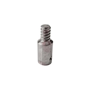 Thread Adapter Broom Handle Replacement Thread Handle Tip End For Broom Handle Aluminum+threaded+tip