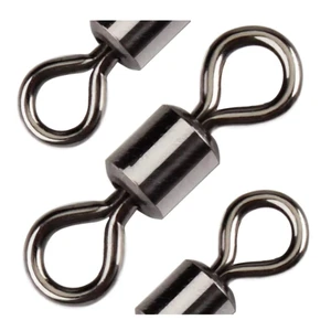 TOPIND Stainless Steel Fishing Rotary Connector High Strength Strong Load Bearing Smooth Rotation High Quality Swivels & Snaps