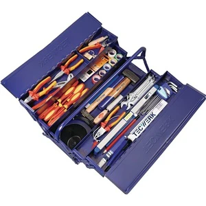 Electricians' 66-Piece Tool Set in Durable Sheet Steel Case