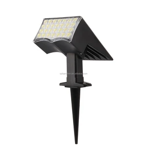 Solar Garden Light IP65 Waterproof Outdoor LED Solar Lawn Ground Pathway Lamps Two Lighting Models Solar Powered Garden Lights