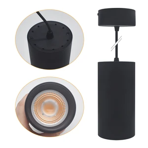 36W Art Track Spotlight Exhibition CRI98Hall Museum Square Pattern Stage Spotlight LED Contour Spotlight
