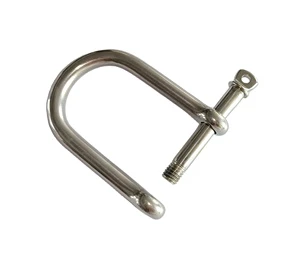 Shackle Stainless Steel 316 Marine Grade Hardware Wide Dee Shackle Anchor Shackle