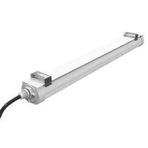 IP65 LED Tri-Proof Light 20W 30W 40W 50W Waterproof Dustproof IK08 Industrial Linear Tube Light