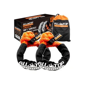 4x4/4wd Protective Sleeve Off-road Vehicle 21T/30T Recovery Soft Shackle