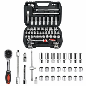 48PCS DIY Mechanic Repair DIY Tool Kit 1/2