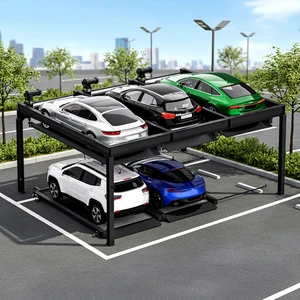 Smart Vertical Parking Lift System Puzzle Motor Drive Mechanical Carousel Parking Building Rotary Car Parking System Carport