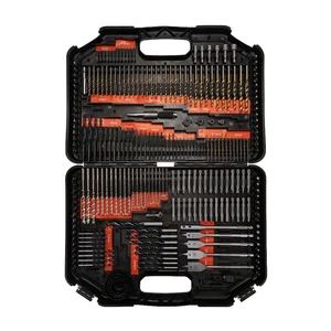 246pcs Multifunction Drill Bit Set Powerful Electric Repair Hand Tools Kit for Wood Metal Concrete-Customizable OEM Packaging