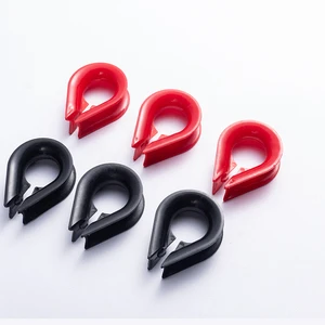 Plastic Open Thimble 16mm Commercial Playground Rope Connector