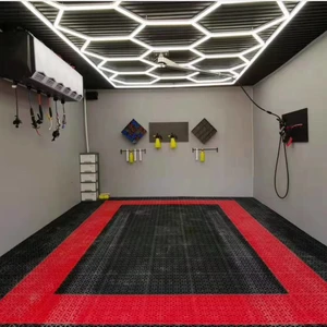SCARCITY Car Detailing Hexagon Lights 110V Detail Garages Workshop Lights Lighting