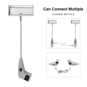 20W 30W 50W Trade Show Lights Led Display and Exhibition Arm Lighting Connectable Trade Show Lights Included Clamps