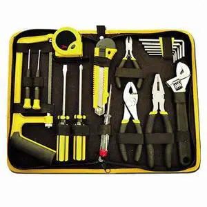Hand Tool Kit High Quality 18-piece Dielectric Hand Tools Kits With Zipper Bag
