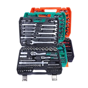 82PCS Hand Tool Sets Car Repair Tool Kit Mechanical ToolBox Home Socket Steel Wrench Ratchet Screwdriver Kits