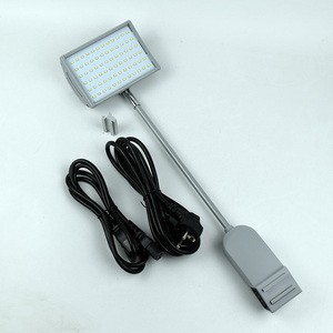 Expo Stands Exhibition LED Banner Display Trade Show Booth Portable Aluminum 35W Adjustable Arm Light Clip 60/120 Beam Angle