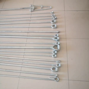 Hot Selling Power Line Accessories Pole Line Earth Thimble Eye Twinble Eye Anchor Bolt