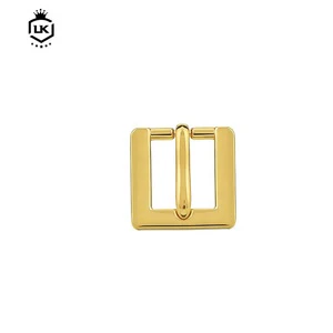 Hardware Factory Manufacture Plated Metal Alloy Pin Belt Buckles Cheap High Quality Zinc Alloy Pin Buckle Custom