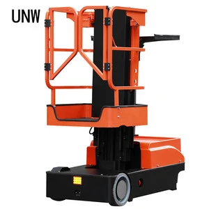 Warehouse High End Electric Order Picker CE Approved 300kg Load 6m Lifting Height Portable Full Electric Mini Picker