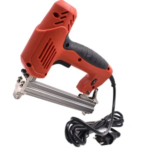XJP F30 Portable 2-in-1 Electric Stapler Cord Nail Gun for DIY Wooden Furniture Nailing Battery Powered for Finish Framing Nails