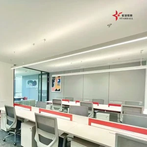 Customized Quick Connect Aluminum Linear LED Light IP20 Rated Dimmable 22W 120 Beam Angle 5 Year Warranty for Commercial