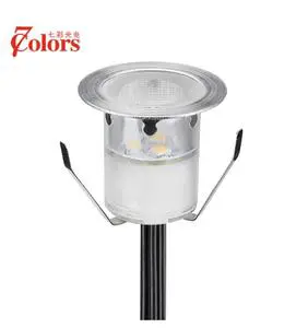 SC-B110 Whole Set 30pcs/set IP67 Outdoor Round Recessed Low Power 12V LED Deck/Floor Lights