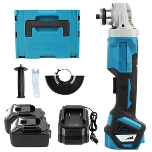Hot-selling Light Weight Durable Rechargeable Electric Angle Grinder with Lithium Battery High Power Tool Set