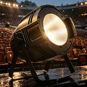 High Power 100W COB LED Par Light Efficient Reflector Cup 25Hz High Speed Strobe High End Custom for TV Studio