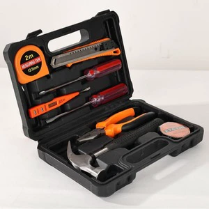 Manufacturer Wholesale and Retail Carbon Steel Tool Sets Combination Tool Kits with Blow-molded case and Bag Storage