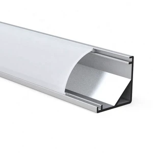 Curtain Wall Corner Aluminum Profile LED Aluminum Profile For LED Light Bar LED Strip Light Profile