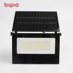 200W Max Output Foldable Solar Floodlight With Human Sensor IP65 Waterproof LED Lamp for Parking Lot Perimeters