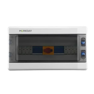 Moreday 18-Way IP65 Electrical Distribution Box 220V-380V PC Power Equipment 18-Way IP65 Electrical Distribution Box DC Combiner