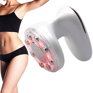 Beauty 3 in 1 RF Body Contouring Vibration with Red LED Light Body Massage Weight Loss Fat Reduction Machine
