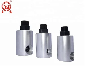ROTOFLUID 100 Series High Speed Single Flow Rotary Union Air Swivel Joint High Pressure Smooth Surface Aluminum Steel Low Torque