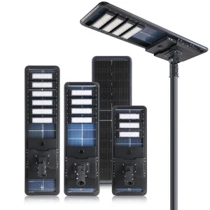 Cross-border Outdoor Solar Road Lights Integrated Manufacturer Wholesale Waterproof Aluminum Solar Integrated Road Lights
