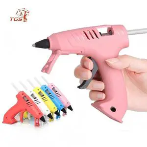 TGS Wireless Electric Hot Melt Glue Gun A02 Lithium Battery USB Charging Function Small Size No Power Cord Required