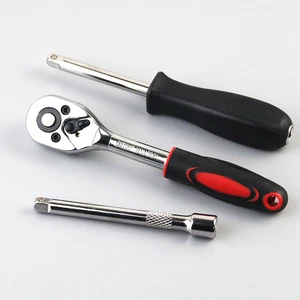 46 Pcs Auto Repair Multi Hand Tools Kit Carbon Steel Combination Spanner Wrench Hard Case OEM Tool Set