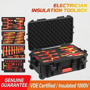 Cr-V Steel VDE Certified 1000V Insulated Tool Set for Automotive Electrician Repair