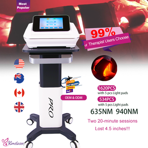 940nm Red Pad Led Slimming Devices 5d Infrared Fat Removal Body Contour Light Therapy Machine