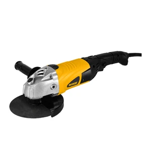 180A 2000W Variable Speed 180mm Corded Electric Angle Grinder 7-Inch Long Handle Power Tool For Cutting Grinding & Polishing