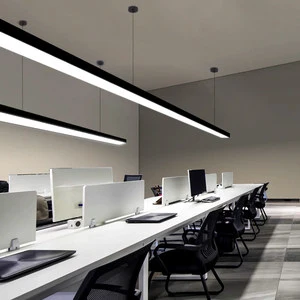 High-Transmittance LED Linear Light for T-Bar Ceilings | Custom Size Office/Gym/Supermarket Lighting Solution