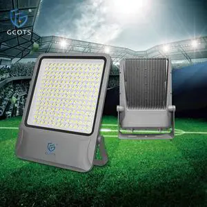 GCOTS Commercial Stadium Court High Lumens Aluminium IP65 Waterproof 50W 100W 200W 300W 400W Led Flood Light Grid Powered