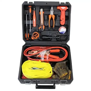 Hardware Electrical Power Combo Kit Cordless Drill Machine Set & Hand Wrench Tool Box Customizable OEM Tools Kit
