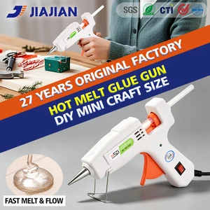 Industrial Grade Electric Hot Melt Glue Gun Temperature Adjustable Digital Display 120W Large Wattage 11mm Glue Stick No
