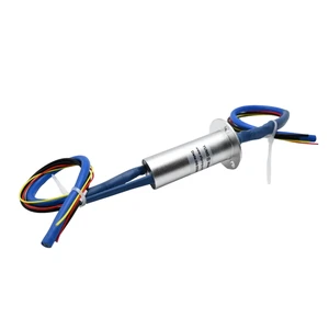 YUMO SRC025-46-4P/9S-ES Capsule Slip Ring 4 Power 9 Signal Channels Rotary Electrical Connector