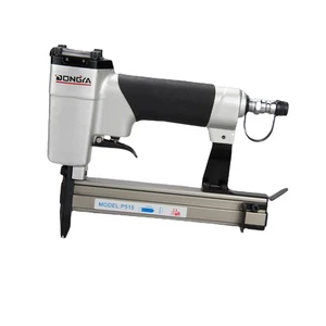 DONGYA Industrial Grade Pneumatic Finish Nail Gun For Picture Framing Aluminum Body 200pcs Capacity Model P515