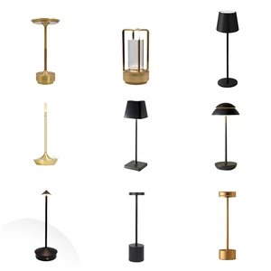 LED Rechargeable Touch Desk Lamps Night Light Table Lamp Cafe Bedroom Bar Modern Minimalist Decoration Bedside Table Lamps Gifts