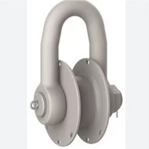 Type D18 D Shackle with Roulette Thimble ---China Shipping Mooring Chain