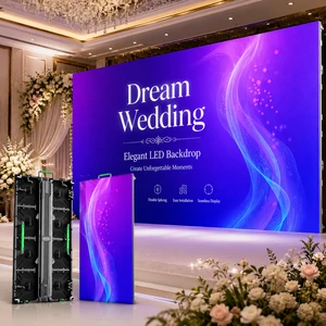 Customizable Hotel Ballroom Led Light Display Flexible Splicing Easy Installation for Weddings & Banquet Events